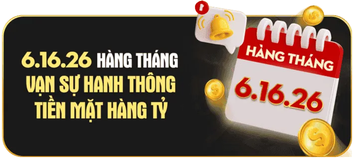 Thưởng chào mừng cho người chơi slot game